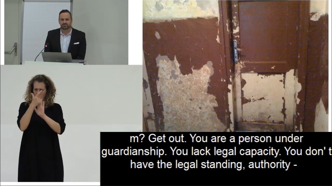 Oliver Lewis: Exercising legal capacity: Art. 12 UNCRPD Foto: Oliver Lewis: Exercising legal capacity: Art. 12 UNCRPD
