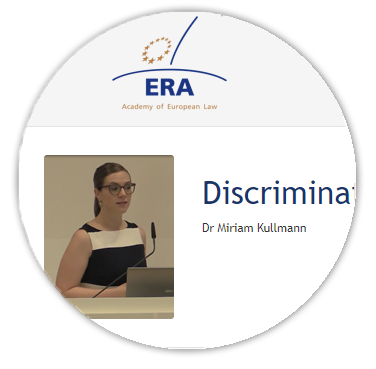 e-Presentation Dr Miriam Kullmann: Discrimination in the on-demand economy