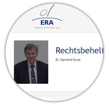e-Presentation Prof. Dr. Gerhard Kuras: Rechtsbehelfe und Sanktionen im Diskriminierungsrecht