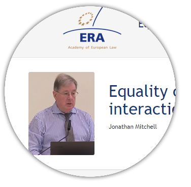 e-Presentation Jonathan Mitchell: Equality conflicts: freedom of religion and belief, and its interaction with other freedoms