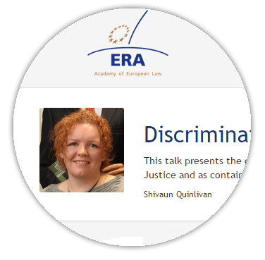 e-Presentation Shivaun Quinlivan: Discrimination on the grounds of disability