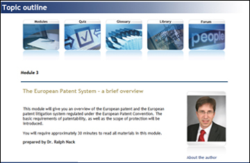 Basic e-learning courses