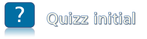 Label: Test your knowledge with an inital quiz