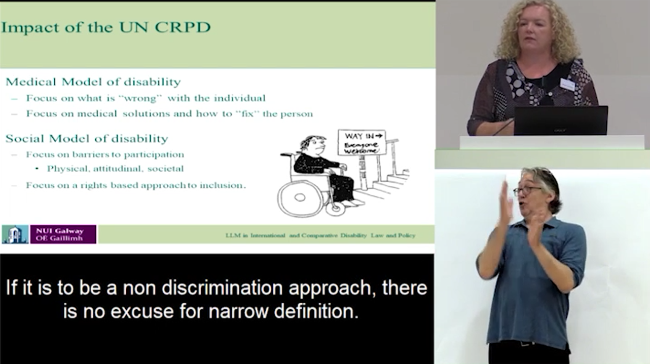 Foto: Shivaun Quinlivan: EU legal framework relating to employment of persons with disabilities