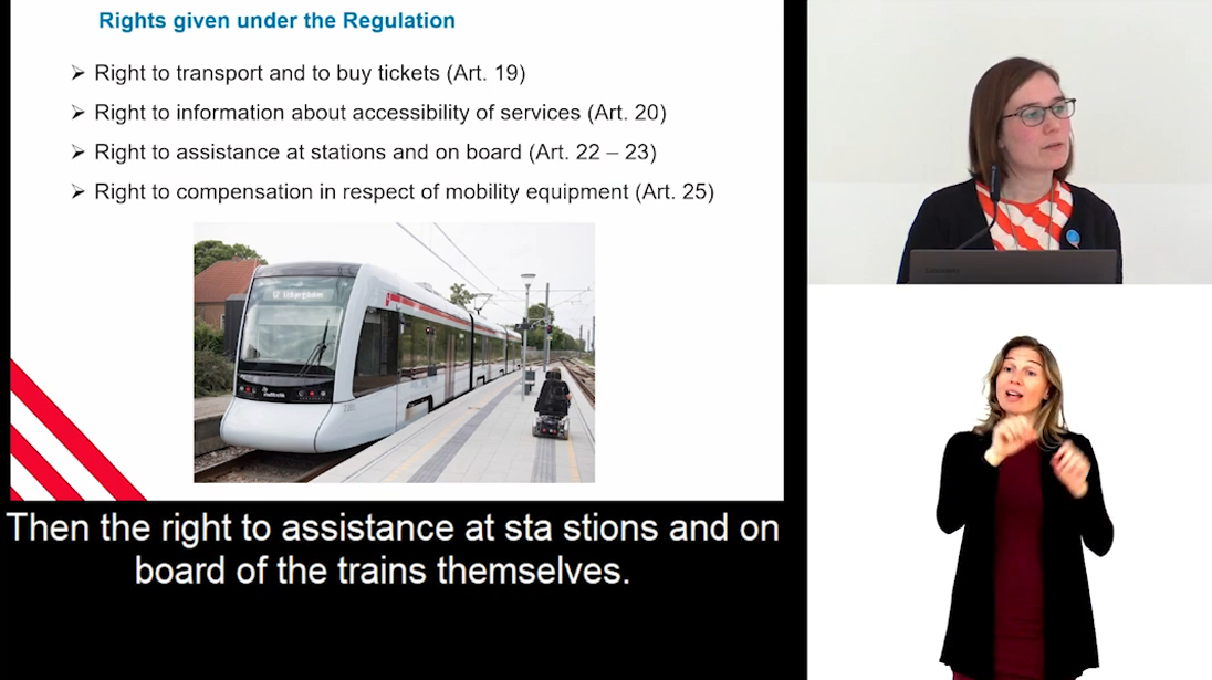 Foto: Marie Denninghaus: Right to personal mobility: recast of the EU Regulation on Rail Passengers Rights