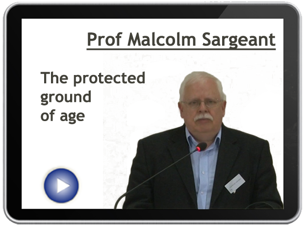 Video of Prof Malcolm Sargeant