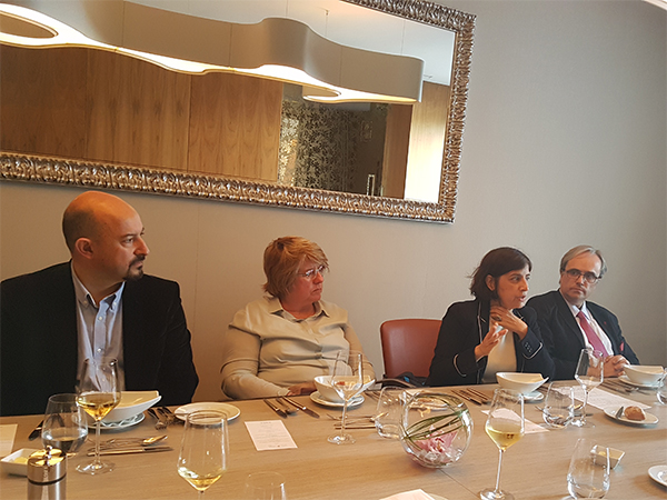 “Lunch-Debate with Maria José Rangel de Mesquita”