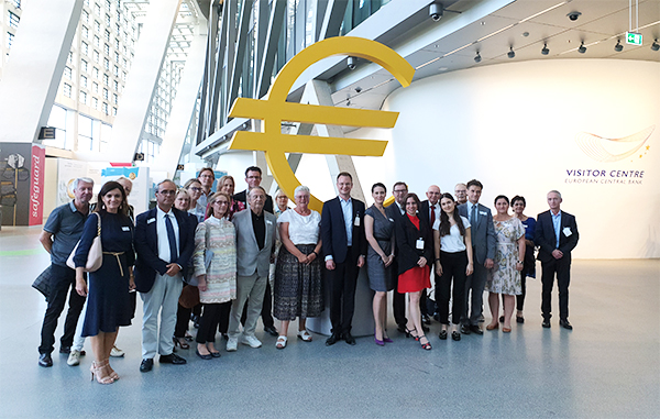 “Visit of the European Central Bank, Frankfurt am Main”