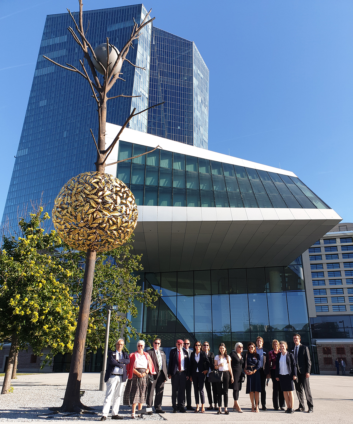 „Visit of the European Central Bank, Frankfurt am Main“